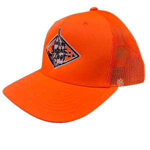 Duck Hunting Tradition - Blaze Orange Snapback Hat (Structured)