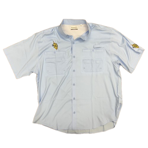 Bright Leaf Fishing Tradition Short Sleeve Shirt (Blue Mist)