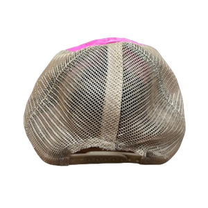 Carolina Packers Collection: Women's Washed Mesh Snapback Hat (Rose)