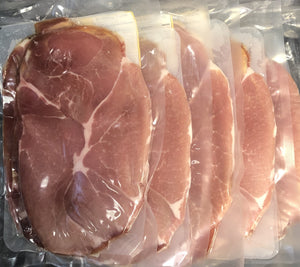 Center Cut Slices of Cured Country Ham (5 Packages)