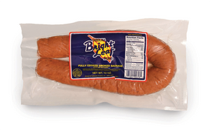 The Bright Leaf Holiday Smokehouse Sampler (1-Smokehouse Franks, 1-Loop Smoked Sausage, 1-Bacon, 1-BBQ, 1-Center Cut Ham Slices