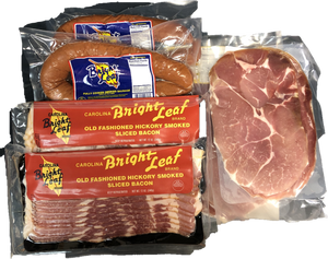 Smokehouse Sampler #1 (2PKS of Bacon, 2PKS of Loop Smoked Sausage & 2PKS of Country Ham)