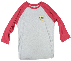 Bright Leaf Raglan (Baseball Style) Long Sleeve Shirt