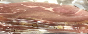 The Bright Leaf Holiday Carolina Curemaster Country Ham Sampler (2-CENTERS, 1- BISCUIT SLICE, 1-BISCUIT MIX)