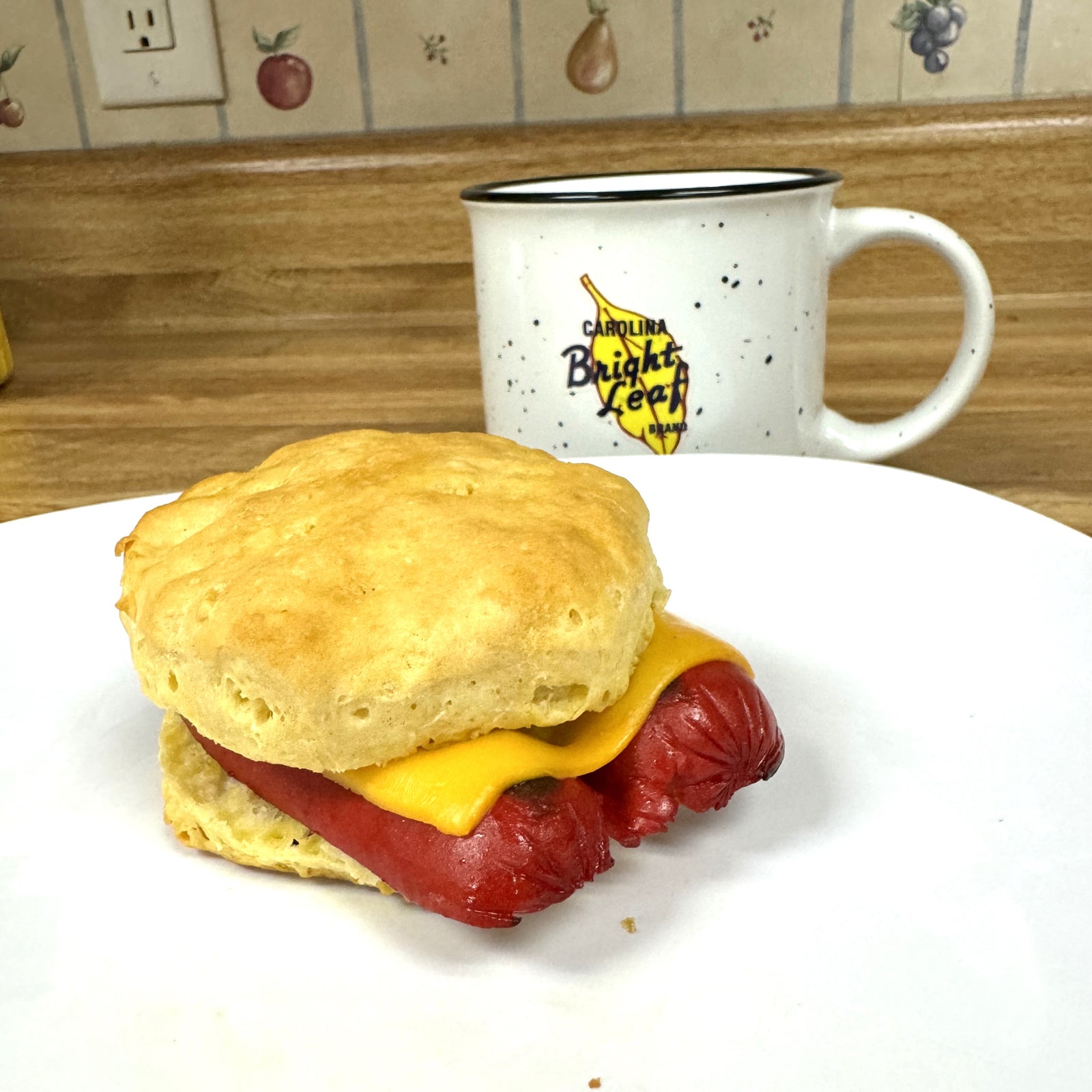 Bright Leaf Red Hot Biscuit with Cheese