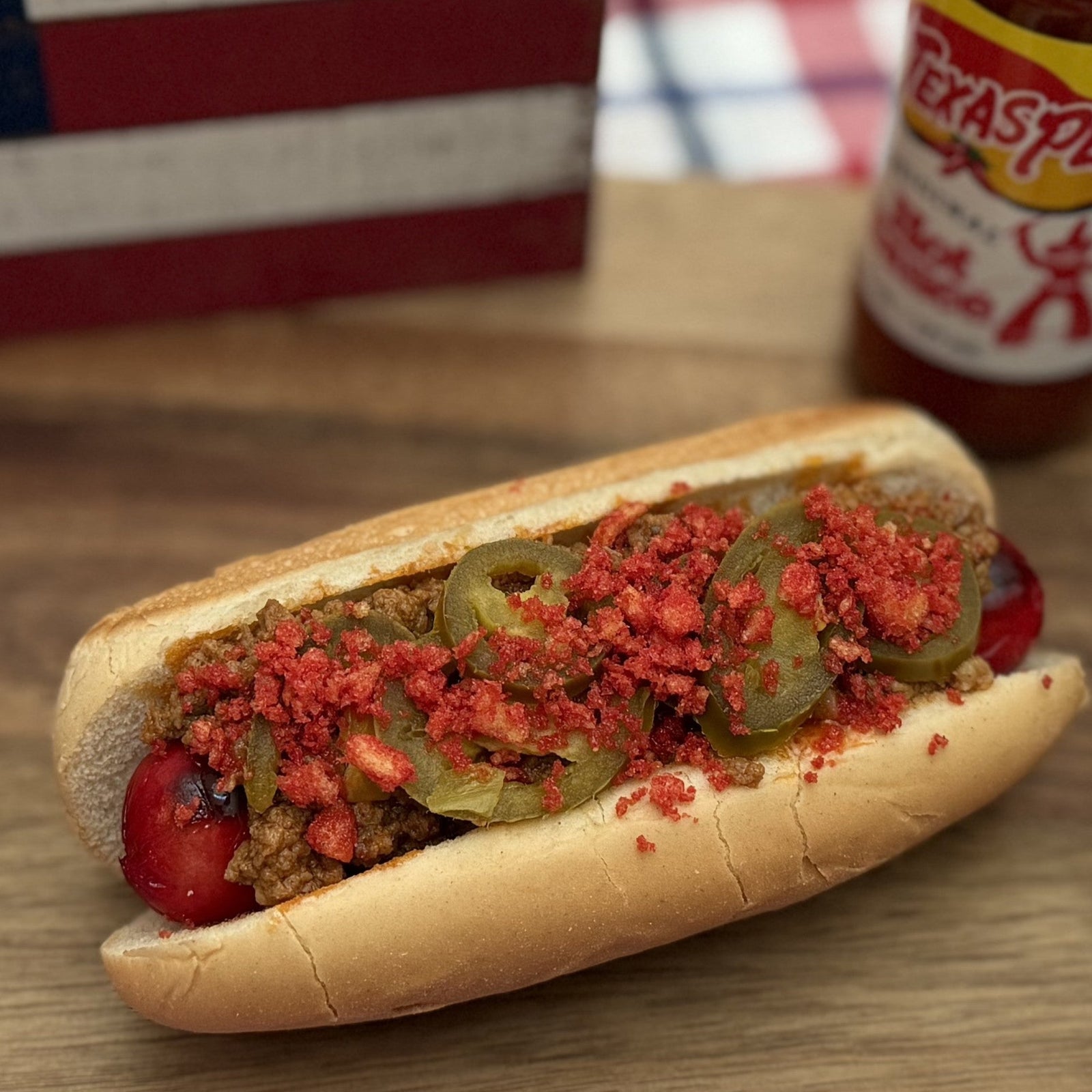 NC Collab Cookbook: Red Hot Chili Texas Pete Dog