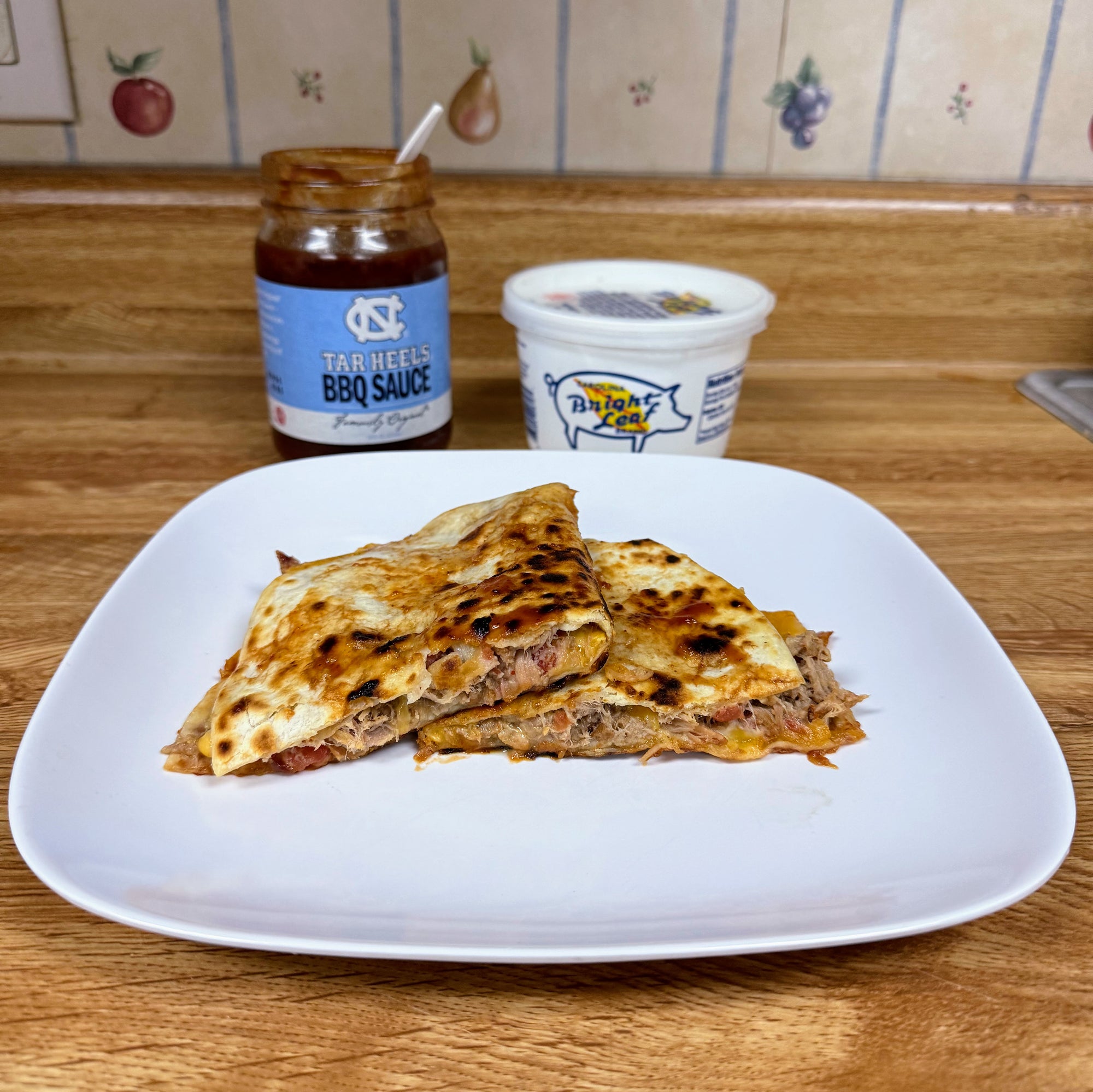 Bright Leaf BBQ Quesadilla