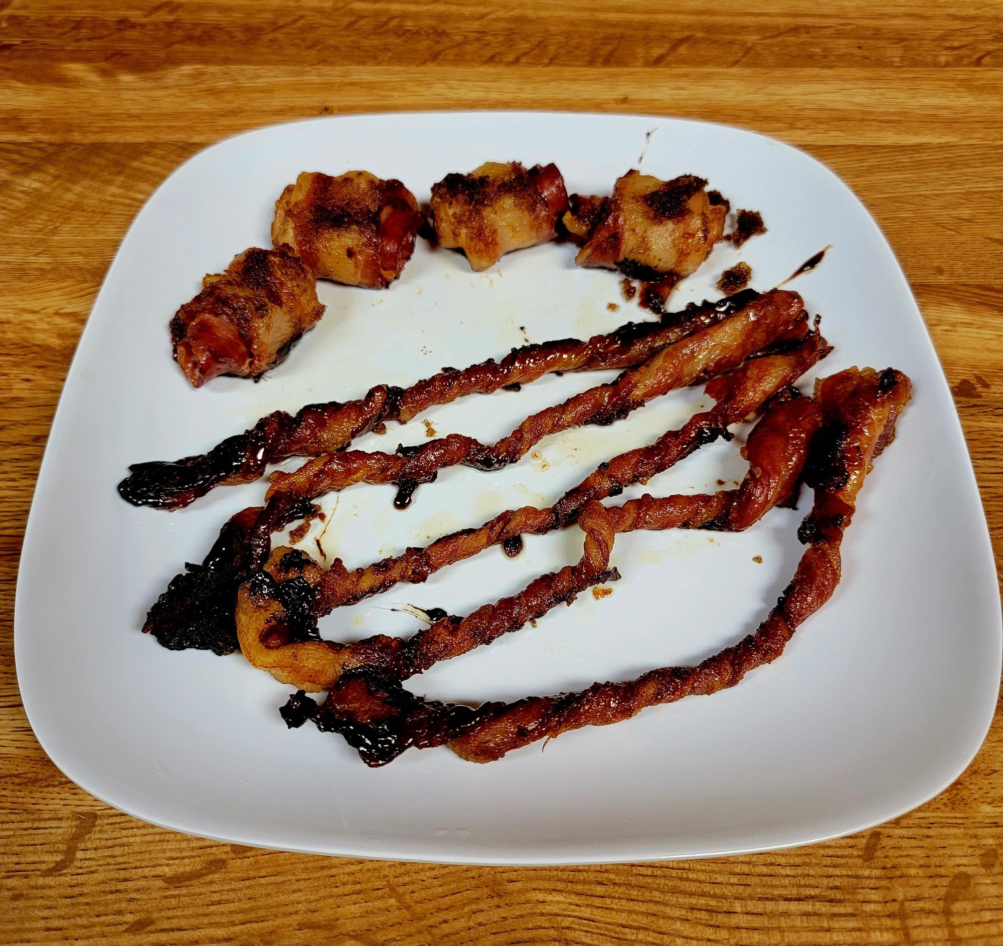 Bright Leaf Candied Twisted Bacon and Sugar Bellies