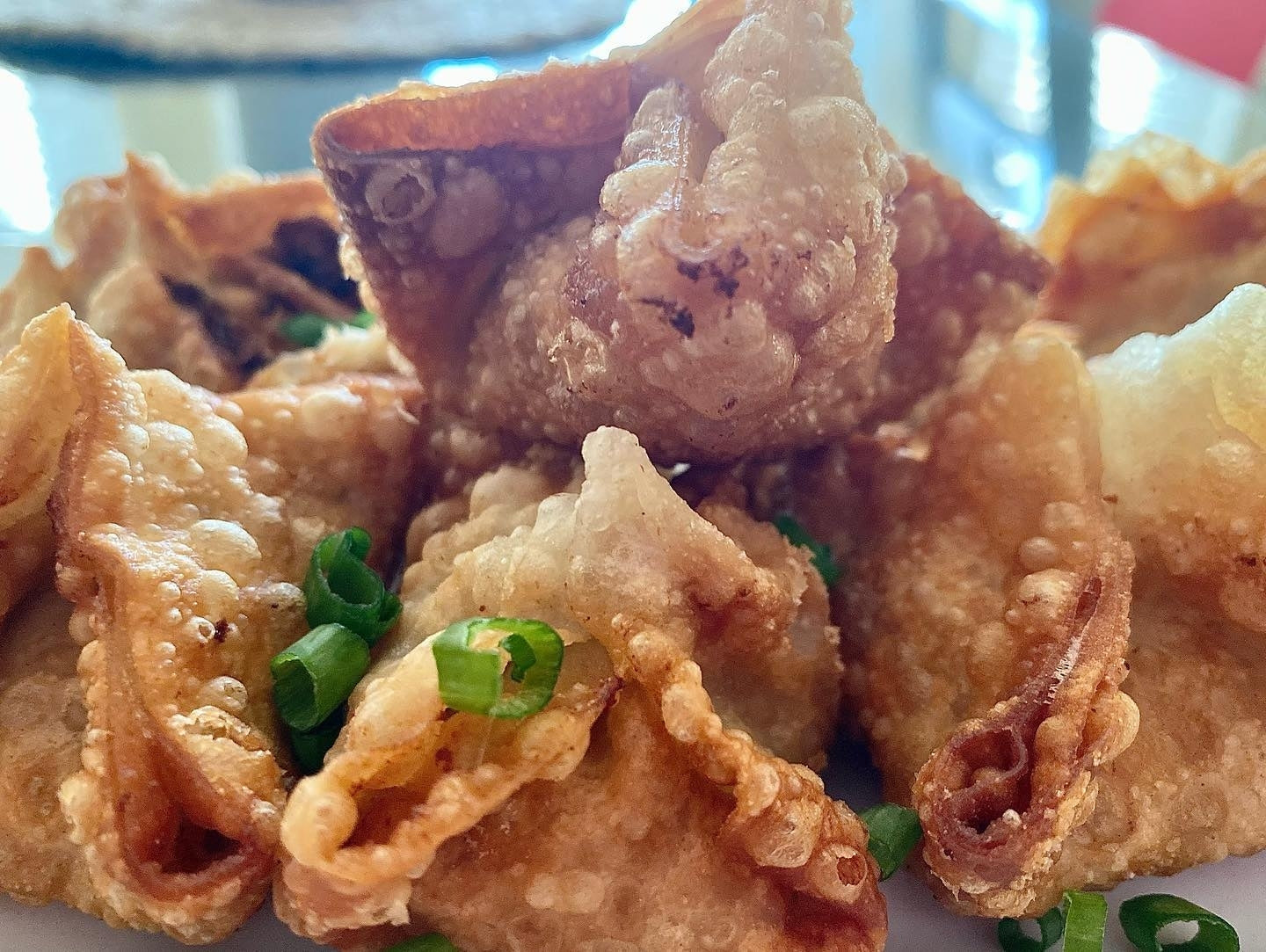 Bright Leaf BBQ Wontons with Pepper Jelly Dipping Sauce