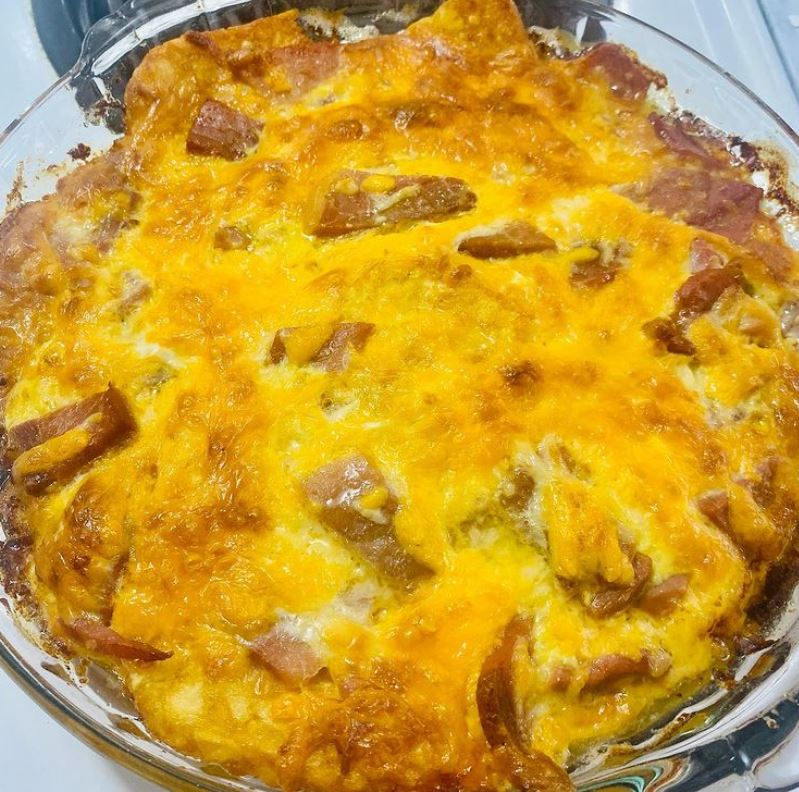 Country Ham Breakfast Casserole