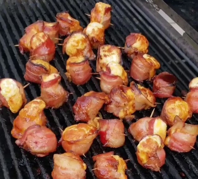 Bright Leaf Pig Shots (Bacon, Red Hots and Smoked Sausage)