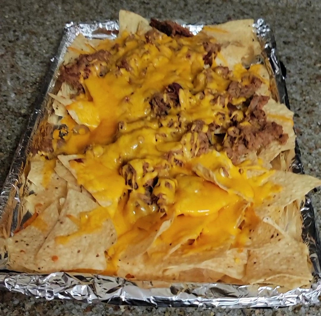 Bright Leaf Pork BBQ Nachos