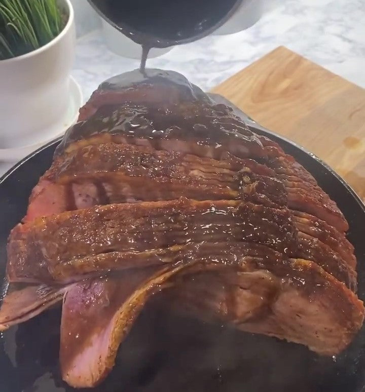 Bright Leaf Smoked Holiday Ham Recipe