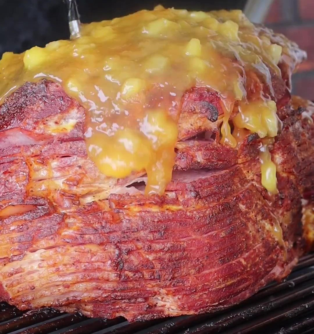 Bright Leaf Mango Pineapple Smoked Spiral Sliced Ham