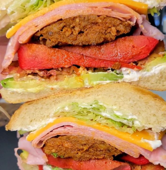 Bright Leaf Southern Torta (Bacon and Red Hots)