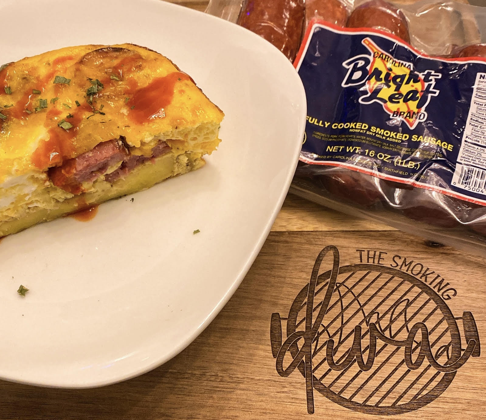 The Ultimate Bright Leaf Breakfast Casserole with Smoked Sausage