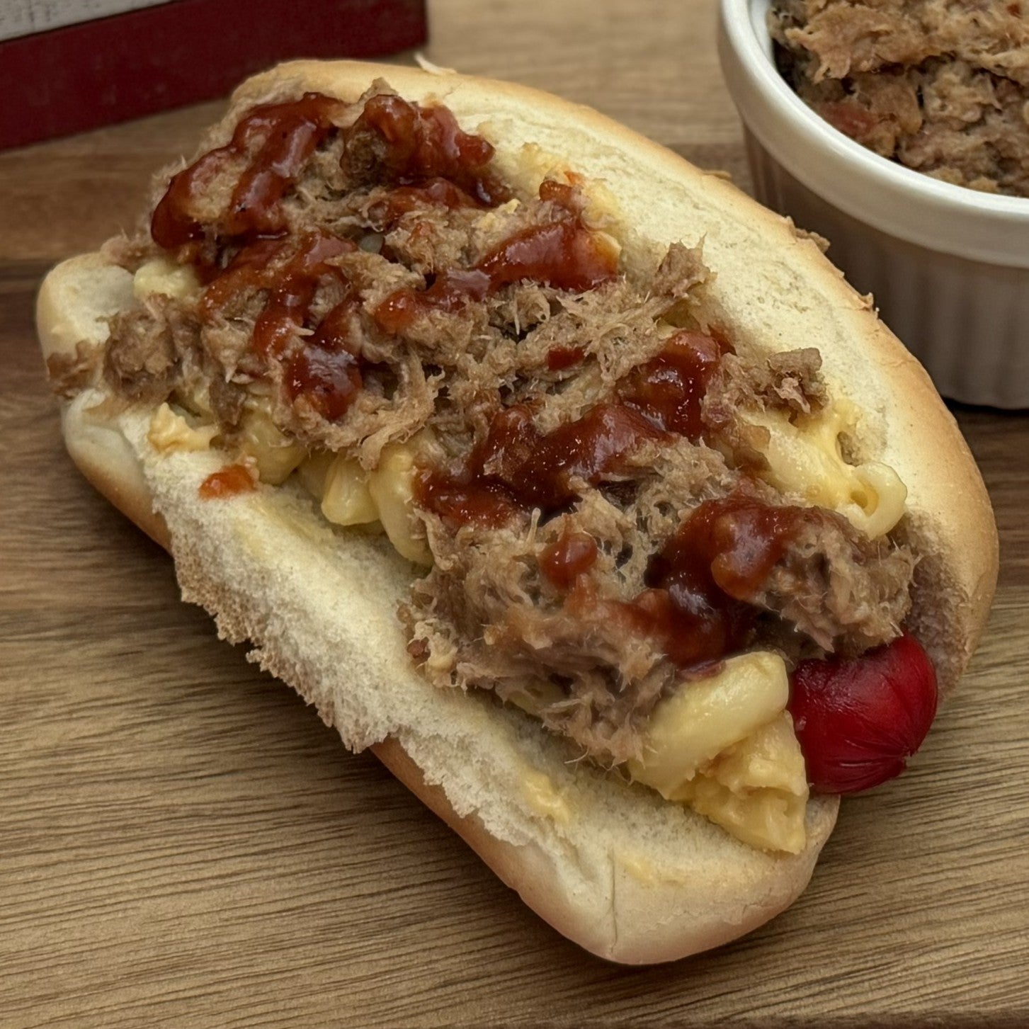 NC Collab Cookbook: Carolina BBQ Dog