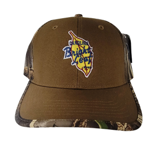 Realtree Max-7 Duck Cloth / Camo Mesh Snapback Hat (Structured)