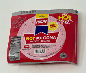 Curtis 12 oz. Hot and Spicy Bologna (5 - packages)