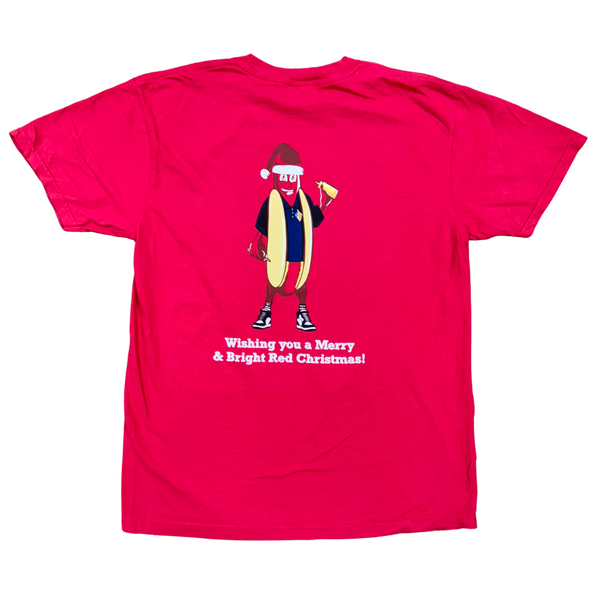 Christmas Collection: Bright Leaf Merry & Bright Red Christmas T