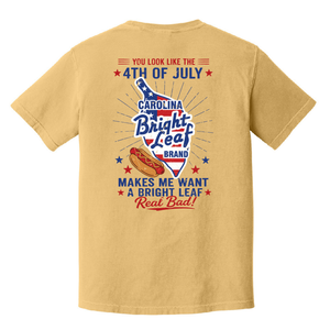 Bright Leaf T-shirt: Celebrate 4th of July