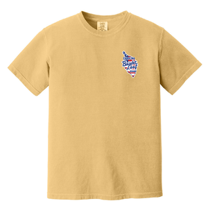 Bright Leaf T-shirt: Celebrate 4th of July