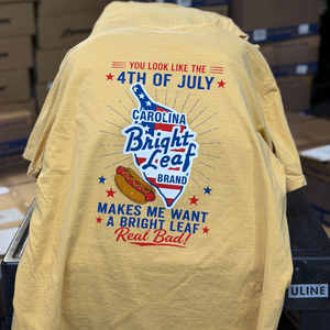 Bright Leaf T-shirt: Celebrate 4th of July