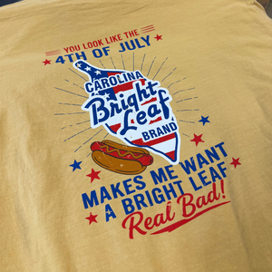 Bright Leaf T-shirt: Celebrate 4th of July