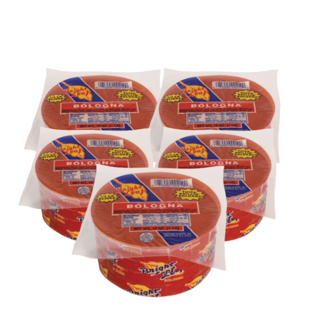 Bright Leaf Thick Bologna | Carolina Packers Inc - Bright Leaf Hotdogs