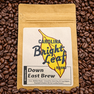 Bright Leaf Coffee - 12 oz. (One Bag of Grounded Coffee)