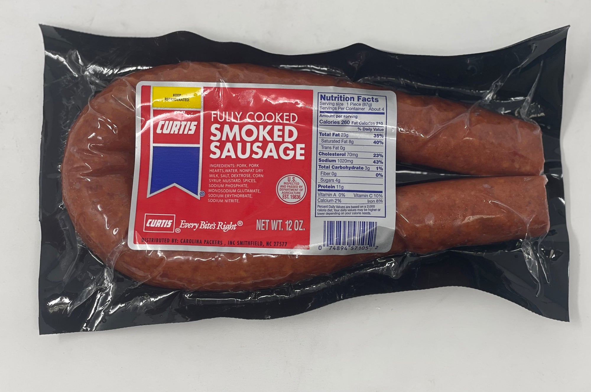 Curtis Smoked Sausage Loop (6 - packages)