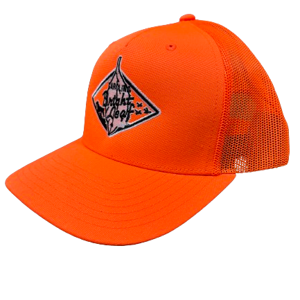 Duck Hunting Tradition Blaze Orange Snapback Hat Structured