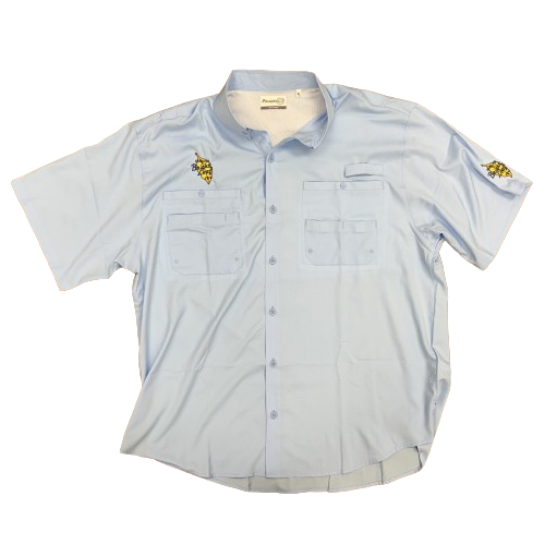 Bright Leaf Fishing Tradition Short Sleeve Shirt (Blue Mist)