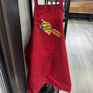 Bright Leaf Cooking & Grilling Apron (Red)