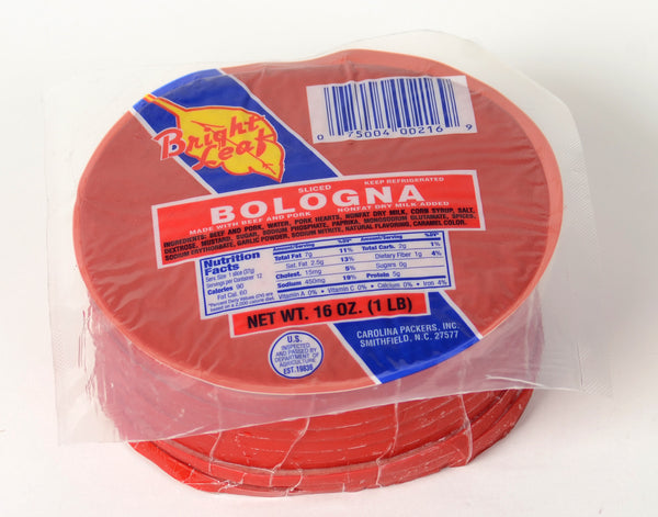 Bright Leaf Bologna | Carolina Packers Inc - Bright Leaf Hotdogs