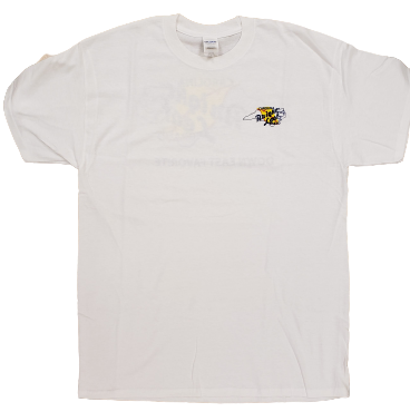 Bright Leaf Brand NC Down East Favorite White Short Sleeve T-Shirt