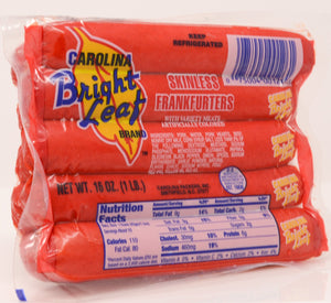 Famous Bright Leaf Hot Dogs  Carolina Packers Inc - Bright Leaf Hotdogs