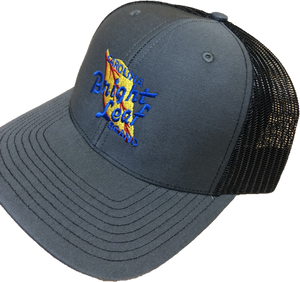 Gray / Black Mesh Snapback Hat