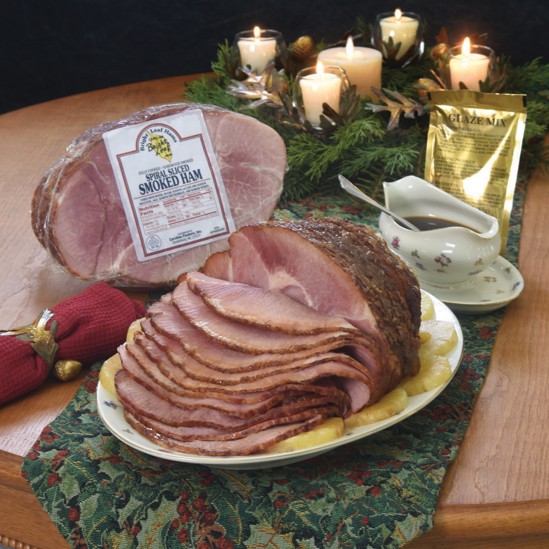 Best Ham for Thanksgiving and Christmas  North Carolina Holiday Gifts -  Bright Leaf Hotdogs