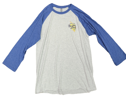 Bright Leaf Raglan (Baseball Style) Long Sleeve Shirt