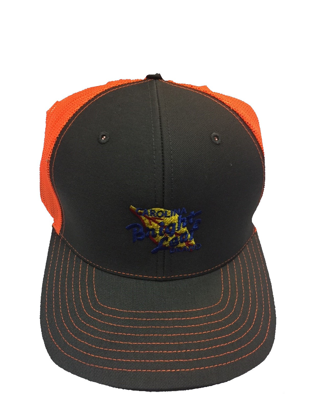 Bright Leaf Hats: Neon Orange Mesh Snapback | Carolina Packers Inc